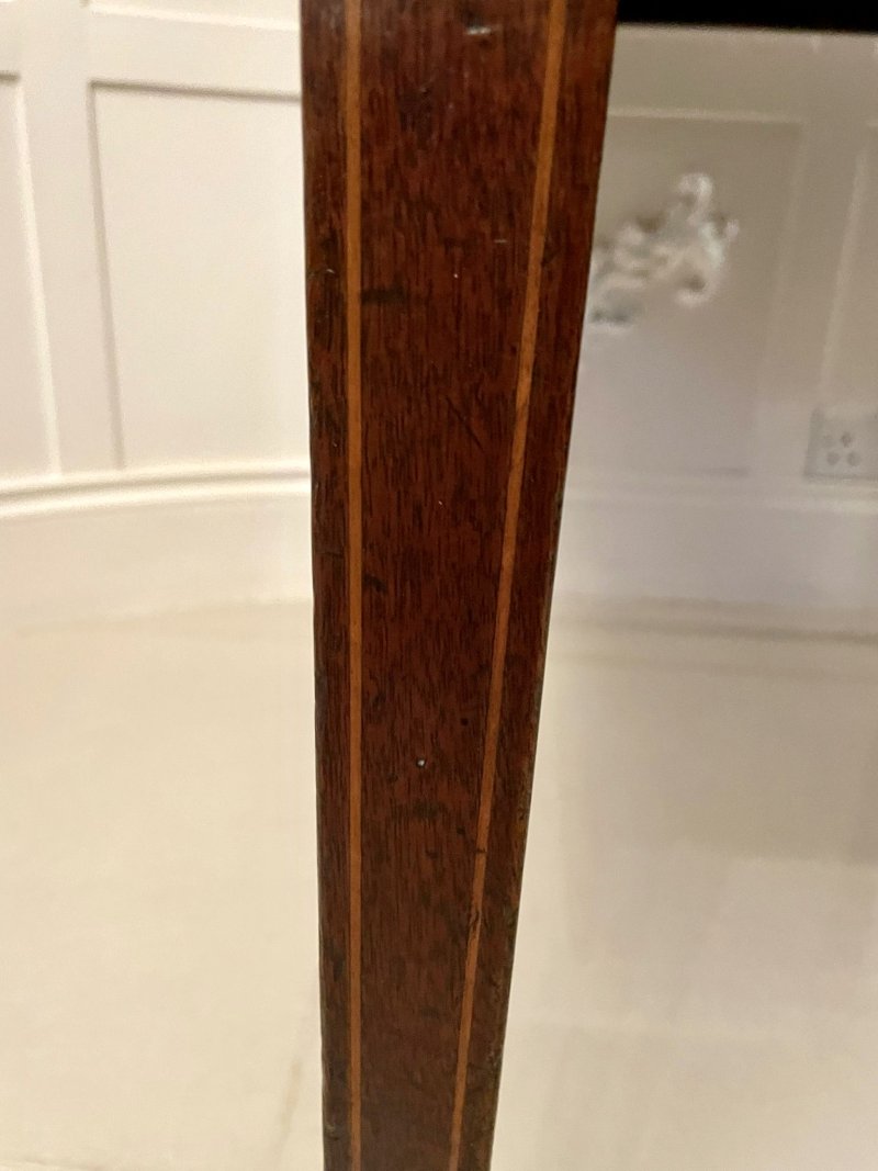 Antique George III Quality Mahogany Pembroke Table - Image 13